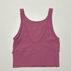Pink Ribbed Tank Lululemon